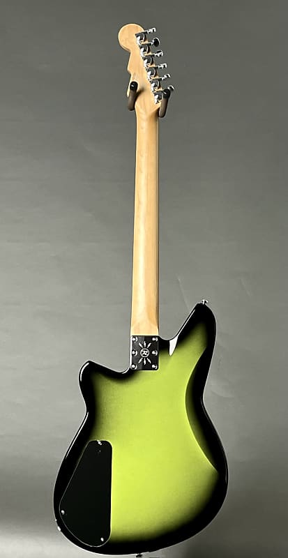 Reverend Descent RA Baritone 2023 - Avocado Burst with Hardshell Case
