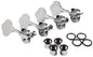 Deluxe Lefty Bass Tuners Set, Chrome