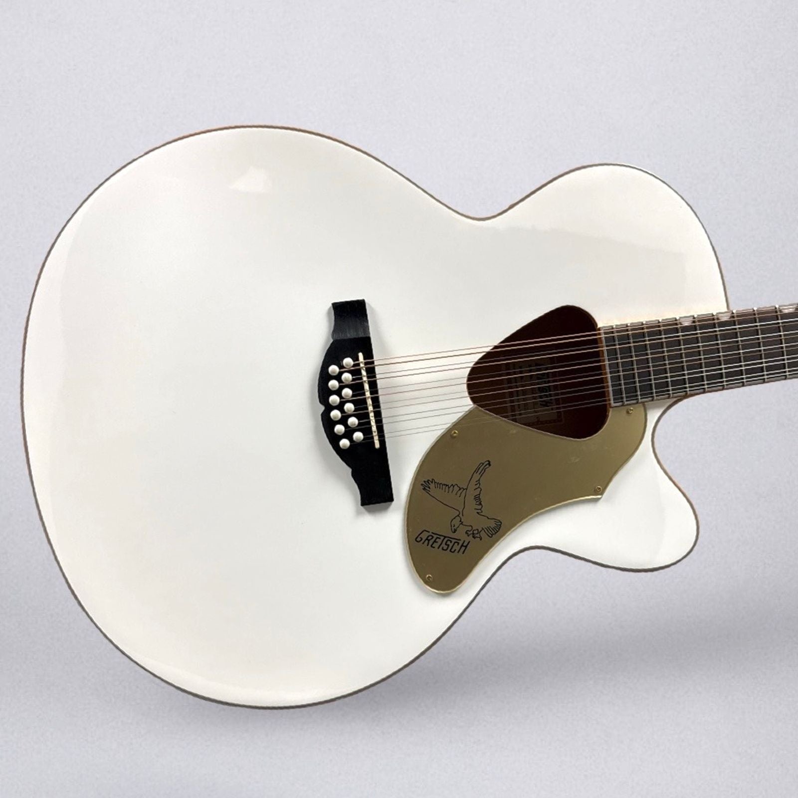 Gretsch G5022CWFE-12 Rancher Falcon Jumbo 2025 - White