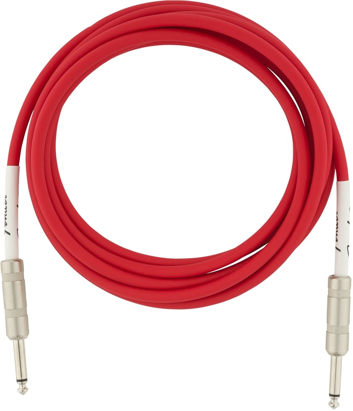 Original Series Straight to Straight Instrument Cable - 10 foot Fiesta Red