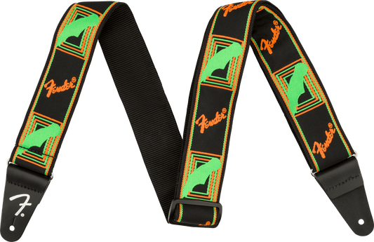 Fender Neon Monogrammed Strap