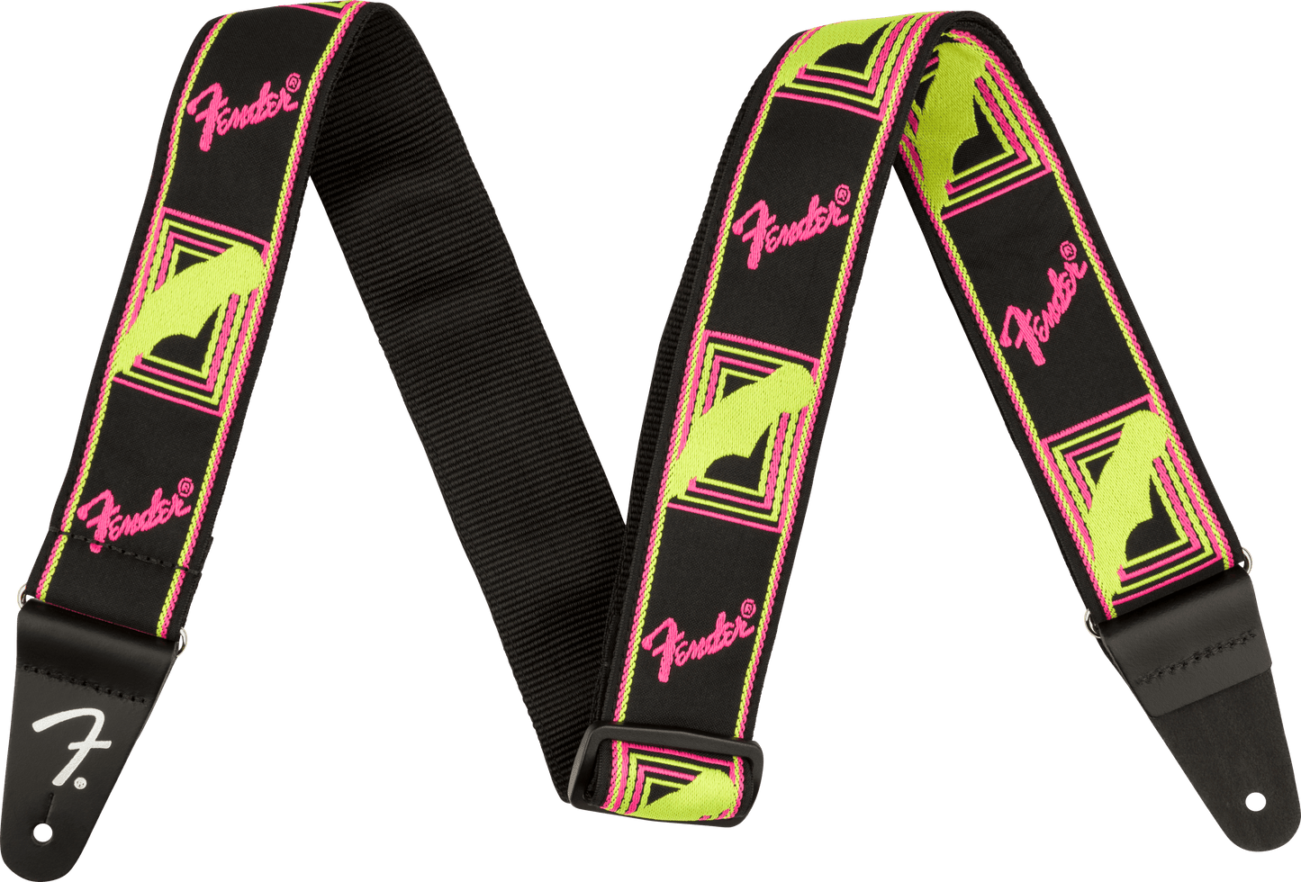 Fender Neon Monogrammed Strap