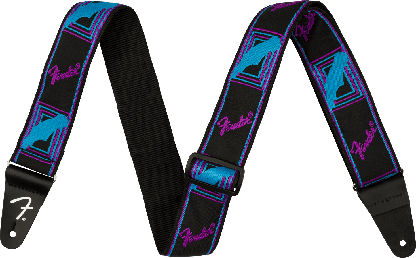 Fender Neon Monogrammed Strap
