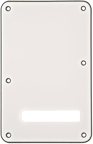 Tremolo Backplate for Strat, Modern White