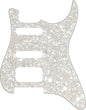 Pickguard for Lone Star & Fat Strat HSS, Aged White Moto