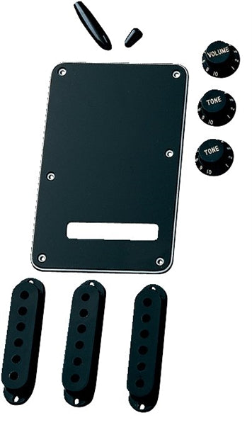 Stratocaster Accessory Kits - Black