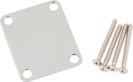Fender 4-Bolt Vintage-Style Neck Plate (No Logo)