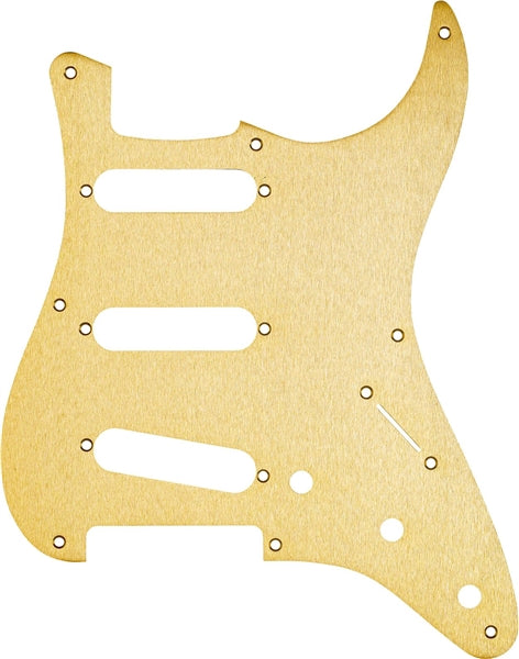 8-Hole ‘50s Vintage-Style Stratocaster S/S/S Pickguards - Gold