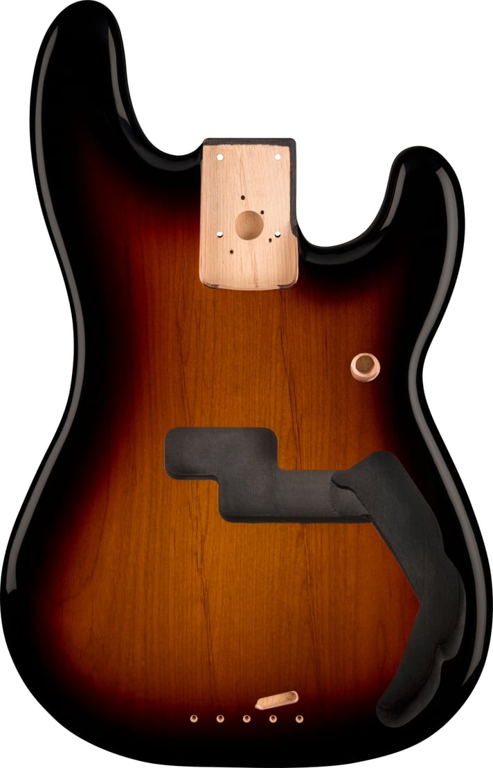 Body for Standard Series PBass, Brown Sunburst