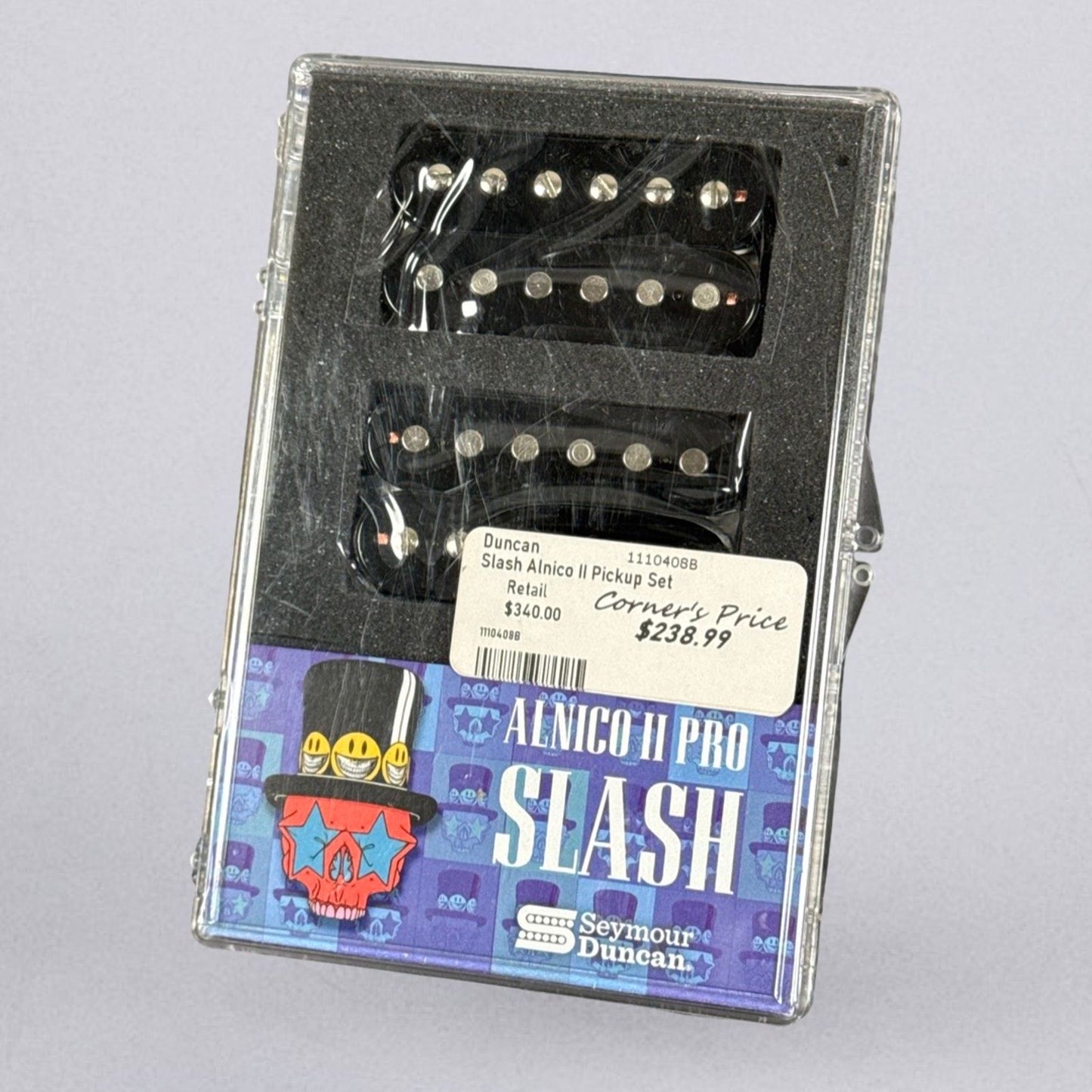 Seymour Duncan APH-2 Alnico II Pro Slash Pickup Set - Double Black
