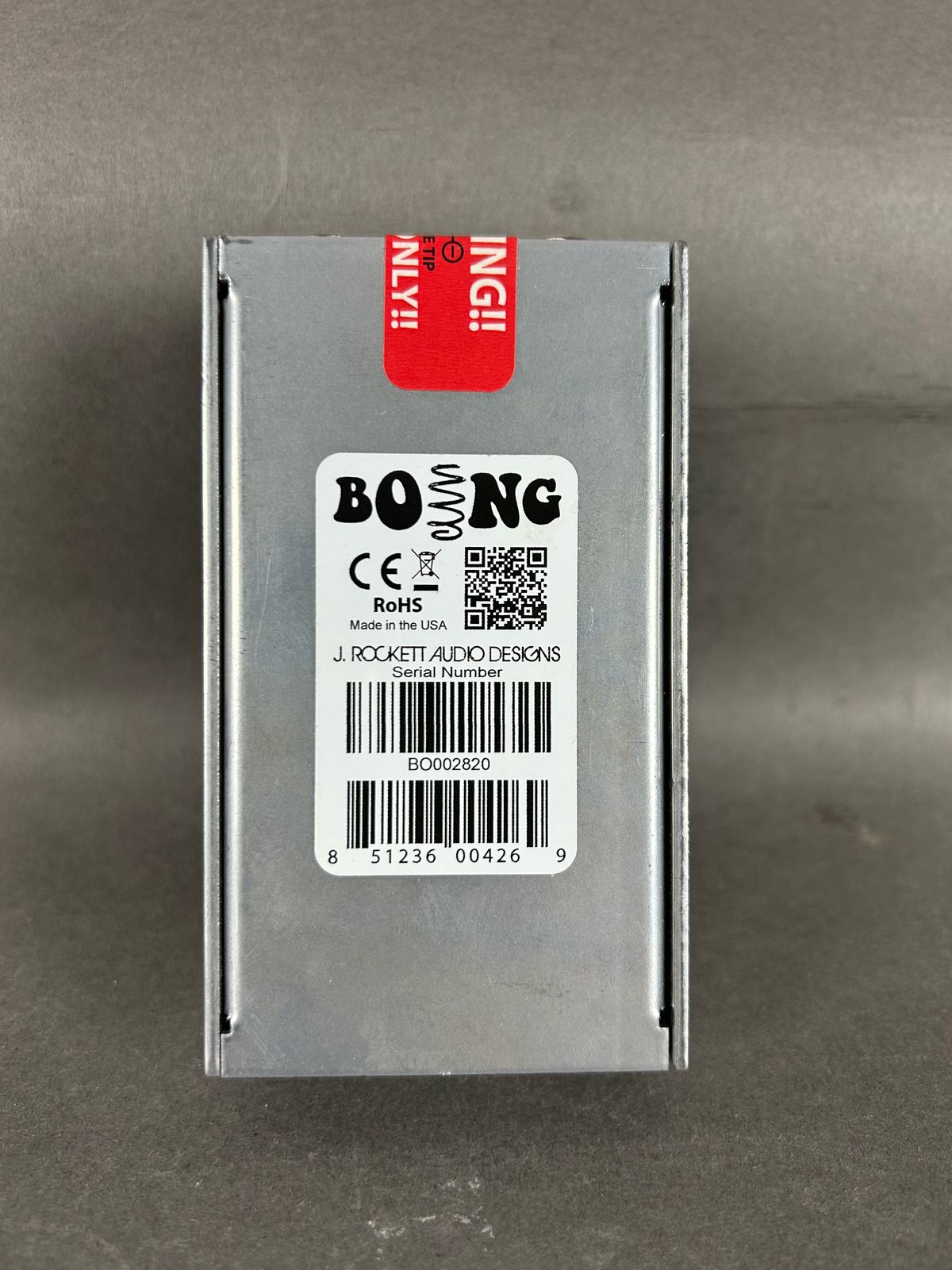 J. Rockett Boing Reverb Silver