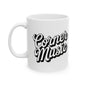 Corner Music Coffee Mug - White