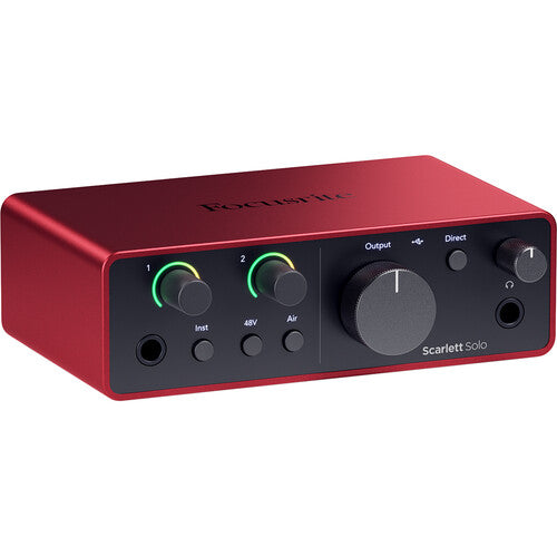 Focusrite Scarlett Solo USB Interface - 4th Gen