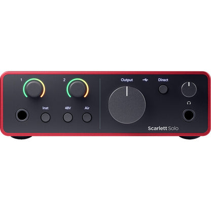 Focusrite Scarlett Solo USB Interface - 4th Gen