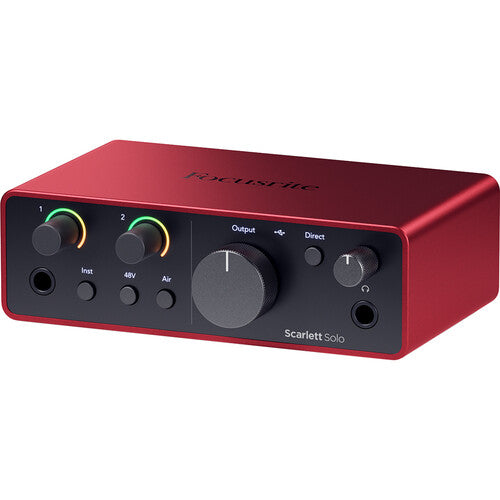 Focusrite Scarlett Solo USB Interface - 4th Gen