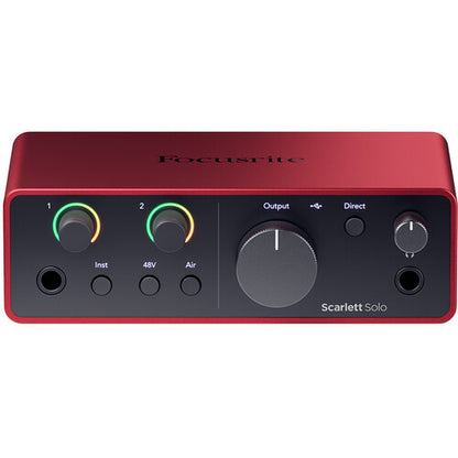 Focusrite Scarlett Solo USB Interface - 4th Gen