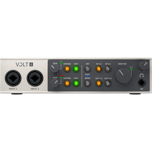 Universal Audio Volt 4 Portable 4x4 USB Audio/MIDI Interface