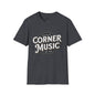 Corner Music Retro Graphic Unisex Softstyle T-Shirt