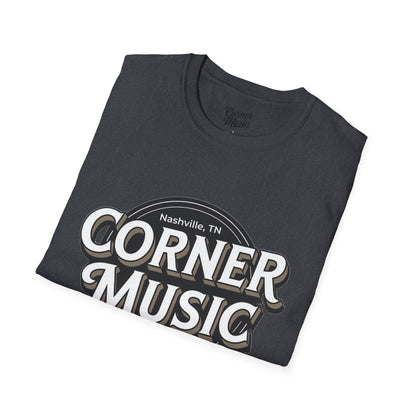 Corner Music Retro Graphic Unisex Softstyle T-Shirt