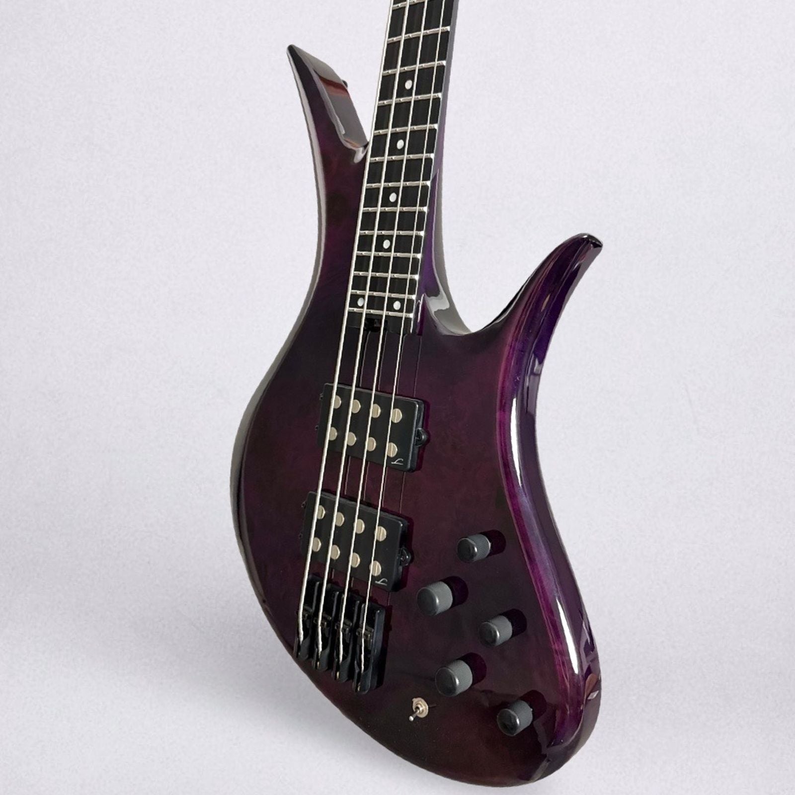 Legator HB4SS Helio 4-String Super Shred 2026 - Magenta Burl