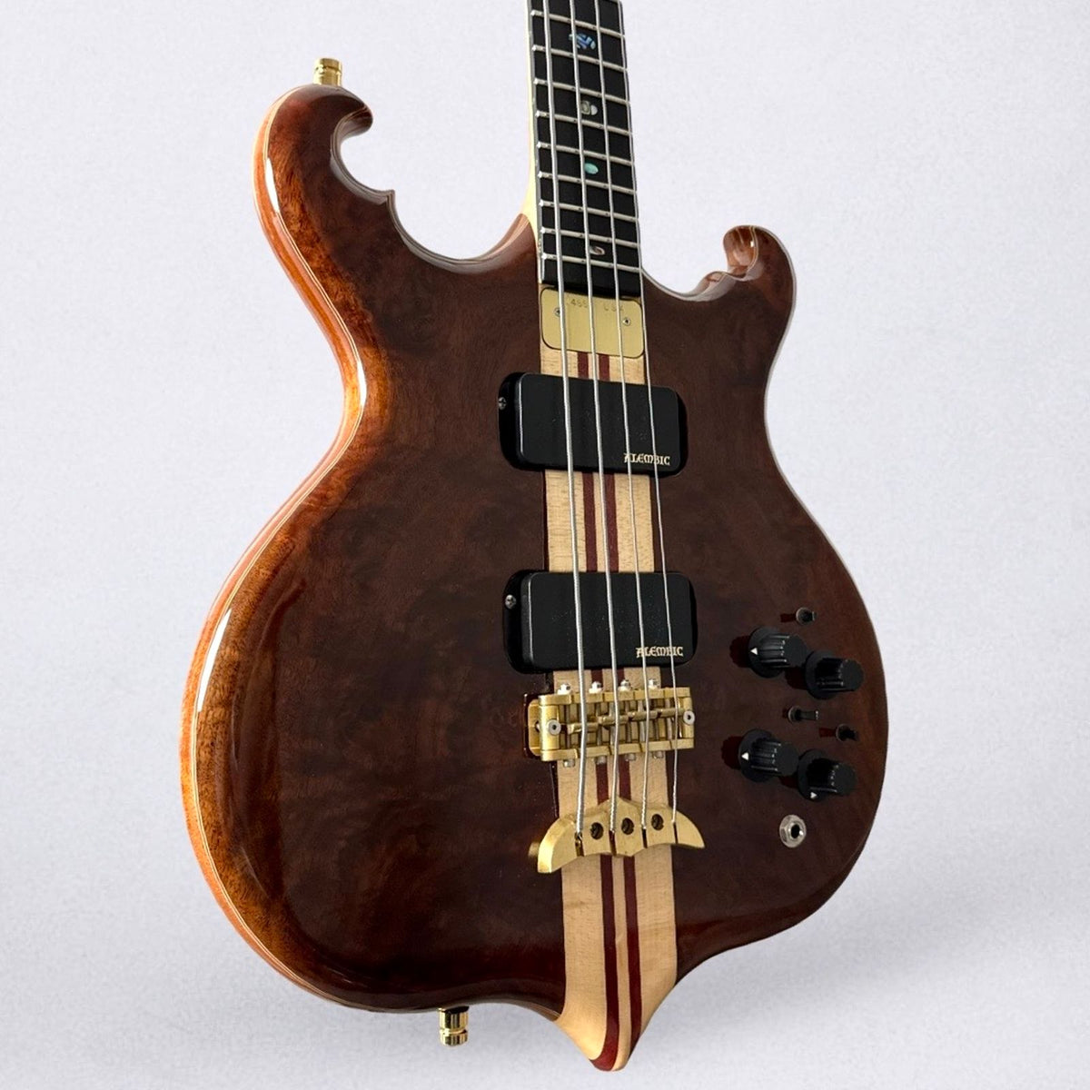 Alembic Custom Signature Deluxe Scorpion 2018 Walnut/Mahogany