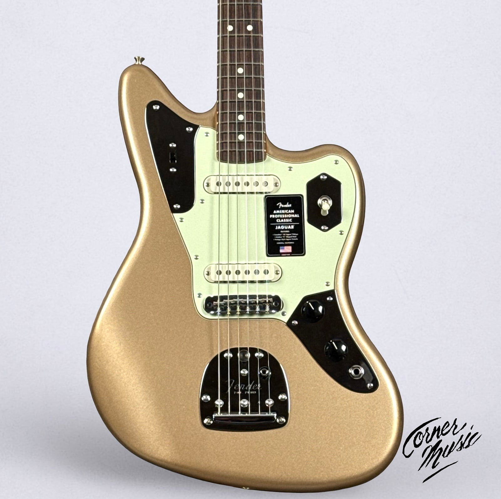 Fender American Professional Classic Jaguar 2025 - Faded Firemist Gold