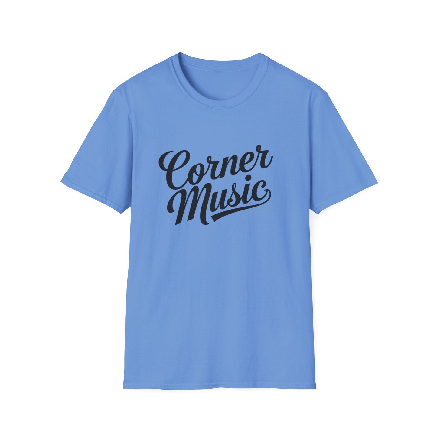 Corner Music Modern Logo Unisex Softstyle T-Shirt