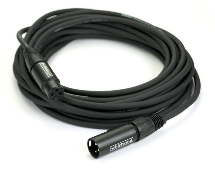 25 ft Mic Cable, XLRM Gold