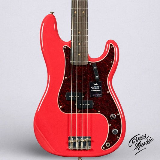 Fender Limited Edition Road Worn 60’s Precision Bass 2025 - Fiesta Red