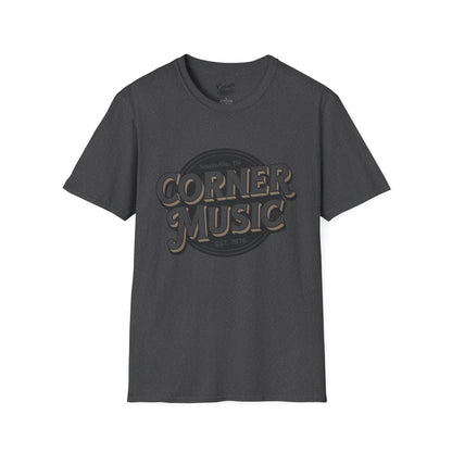 Corner Music Retro Graphic Unisex Softstyle T-Shirt