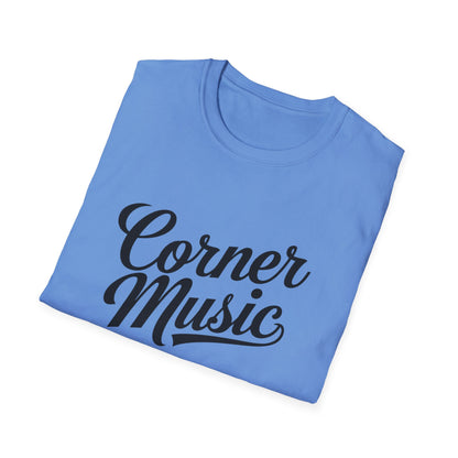 Corner Music Modern Logo Unisex Softstyle T-Shirt