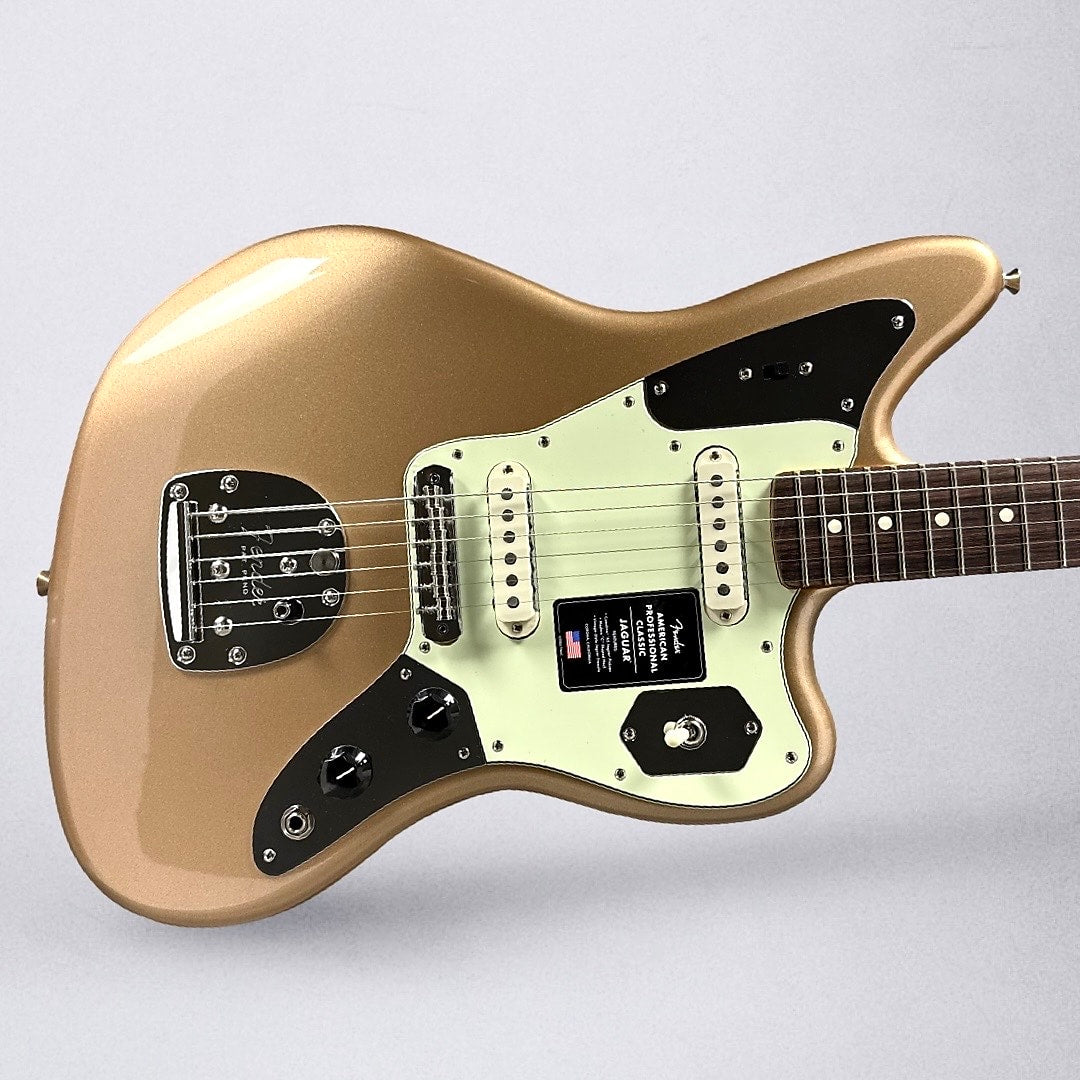 Fender American Professional Classic Jaguar 2025 - Faded Firemist Gold