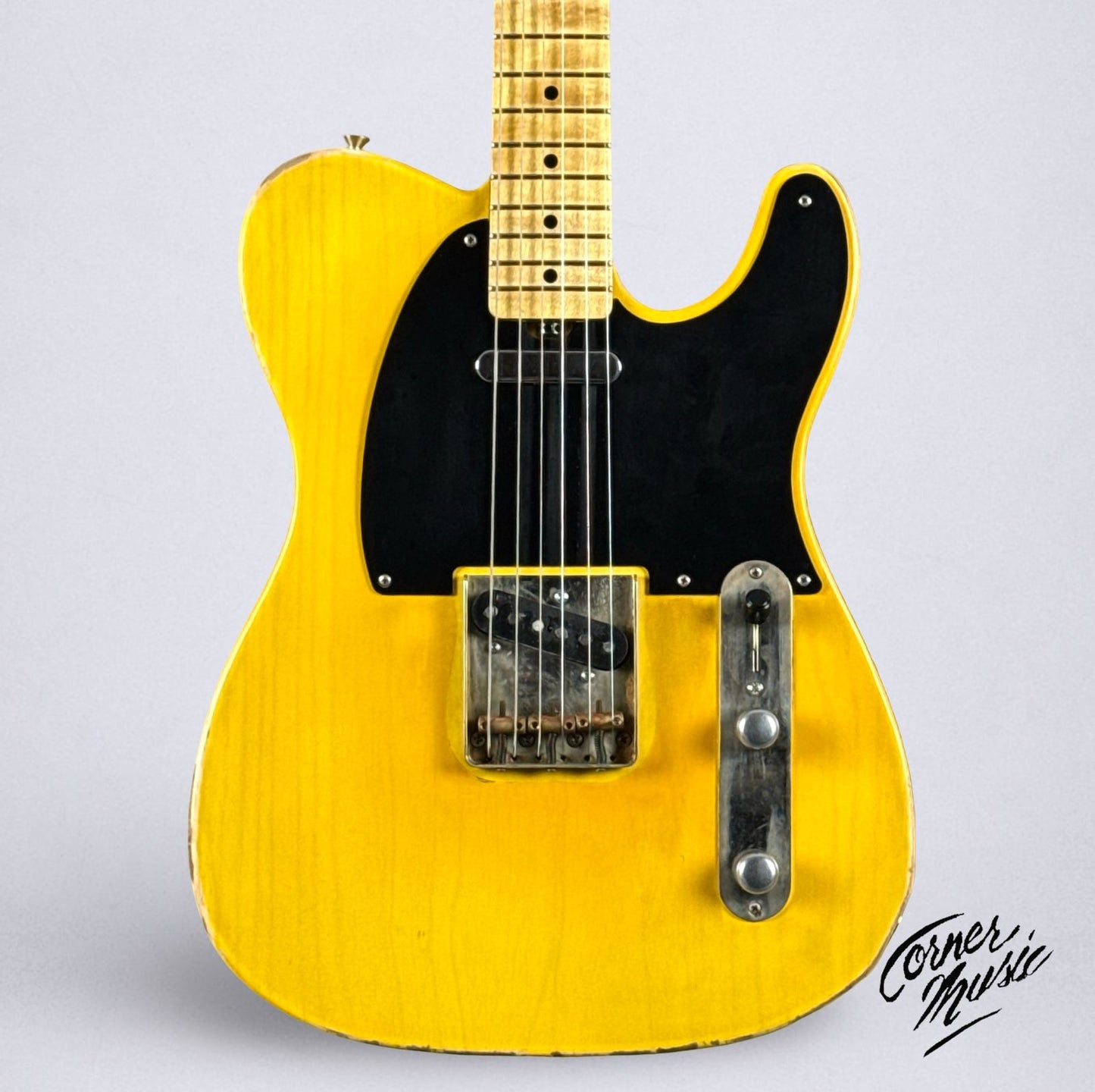Morgan Standard Single Cut Pro Blackguard 2026 - Butterscotch Blonde