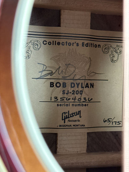 Gibson Bob Dylan Collectors Edition SJ-200 2014 - Sunburst