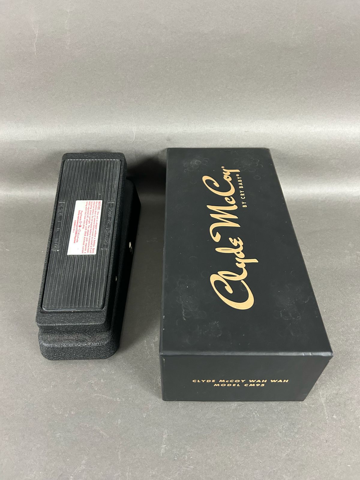 Dunlop CM95 Clyde McCoy Cry Baby Wah Pedal