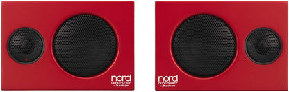 Nord Piano Monitor V2 Active Stereo Speakers Pair - Red