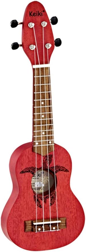 Soprano Uke, Turtle Fire Red