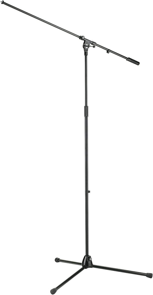 K&M Extra Tall Boom Mic Stand, Black