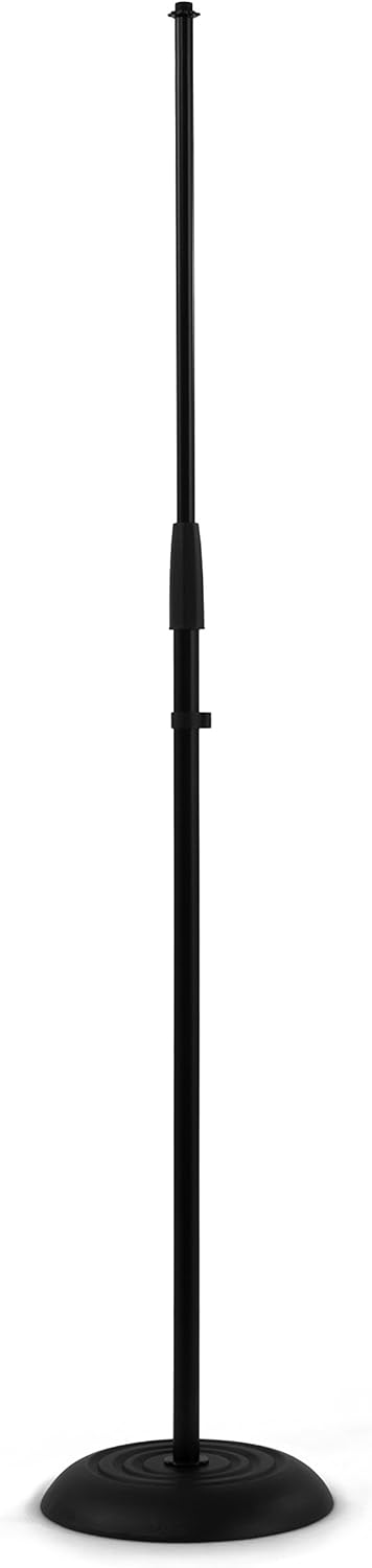 Round Base Mic Stand, Black