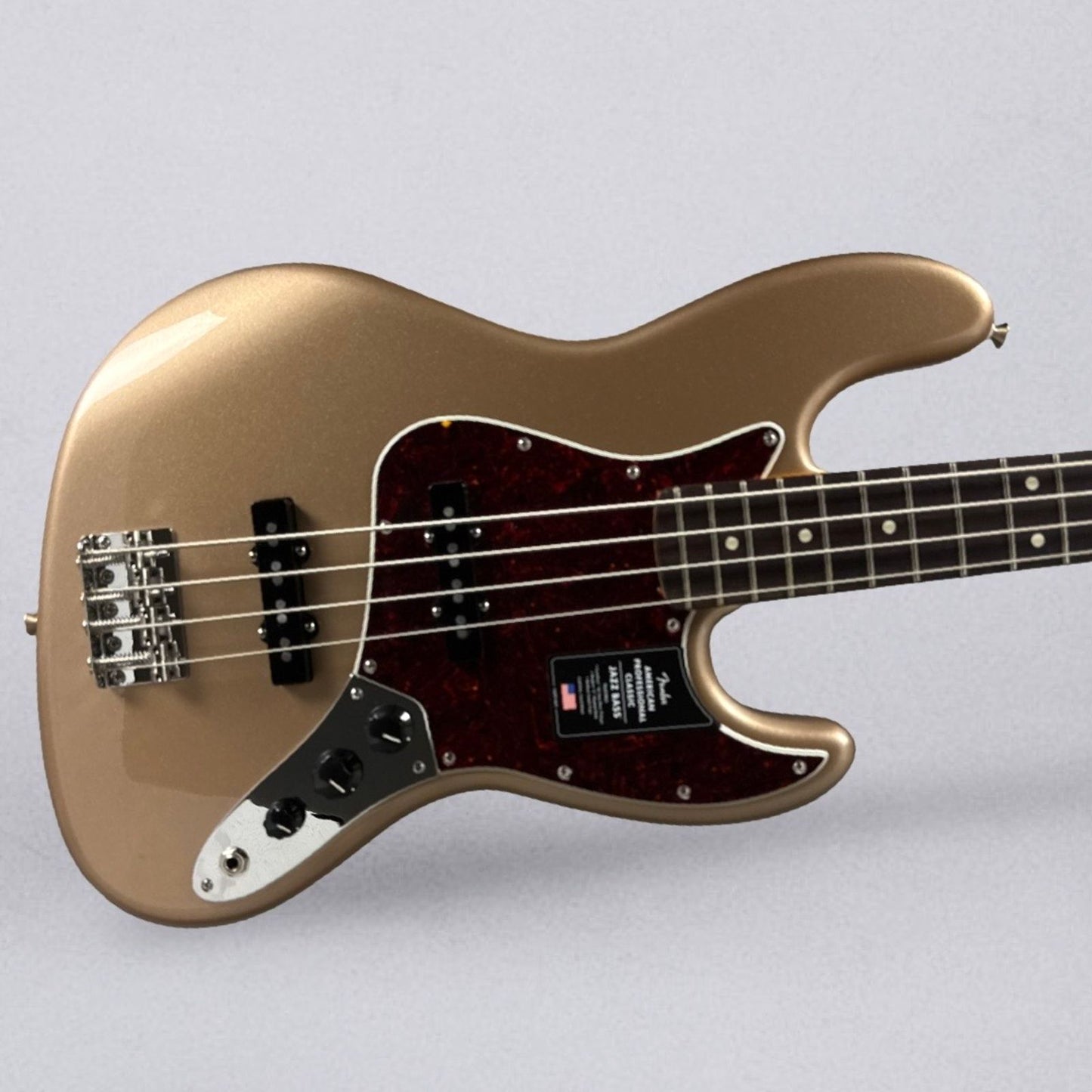 Fender American Professional Classic Jazz Bass 2026 - Faded Firemist Gold