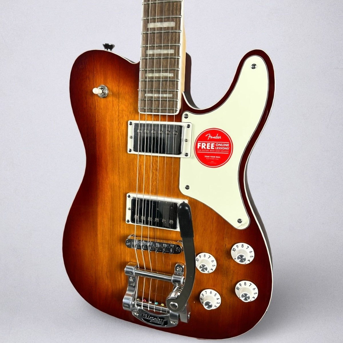 Squier Paranormal Troublemaker Telecaster Deluxr 2026 - Honey Sunburst