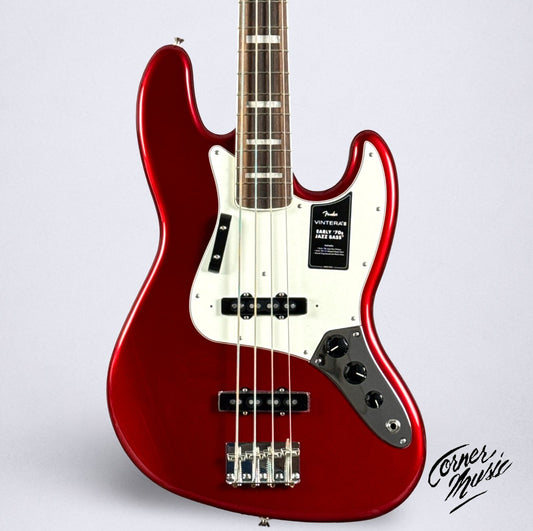 Fender Vintera III Early ‘70s Jazz Bass 2026 - Candy Apple Red