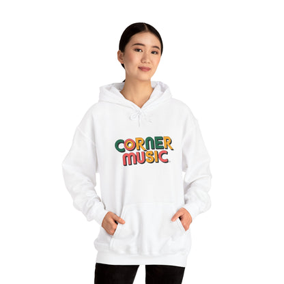 Corner Music 90's Inspired Unisex Heavy Blend Hooded Sweatshirt