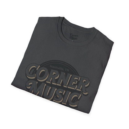 Corner Music Retro Graphic Unisex Softstyle T-Shirt