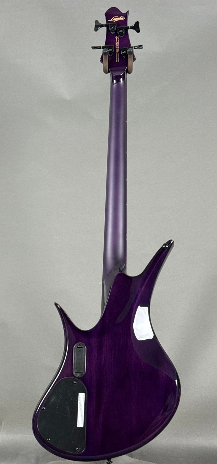 Legator HB4SS Helio 4-String Super Shred 2026 - Magenta Burl