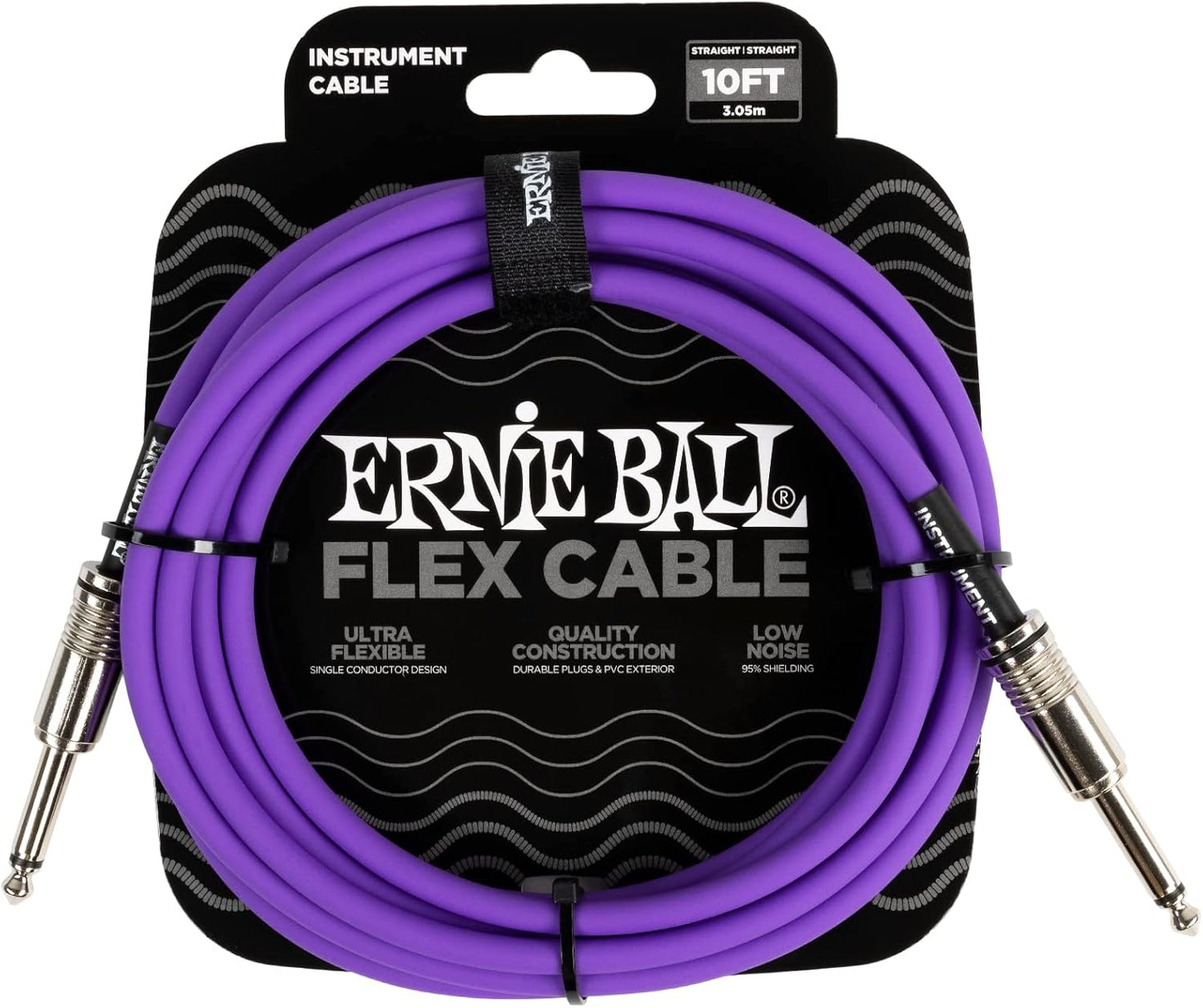 Ernie Ball Flex Instrument Cable - 10 ft