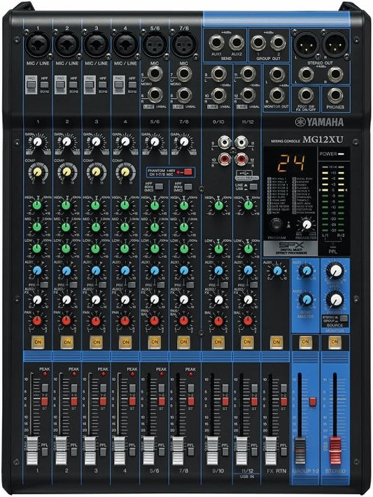 Yamaha MG12XU Mixer w/ USB Connection