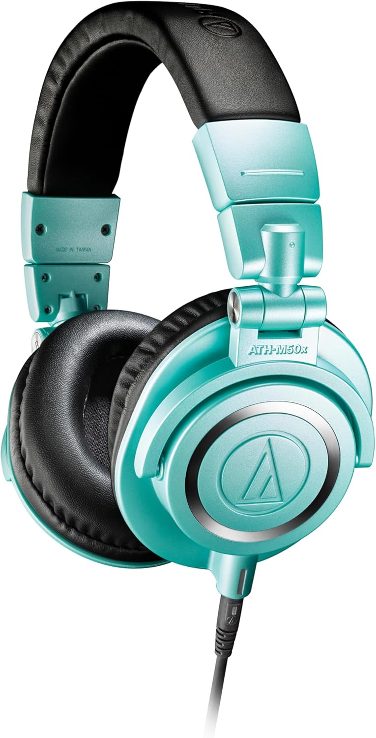 Studio Monitor Headphones, Ice Blue