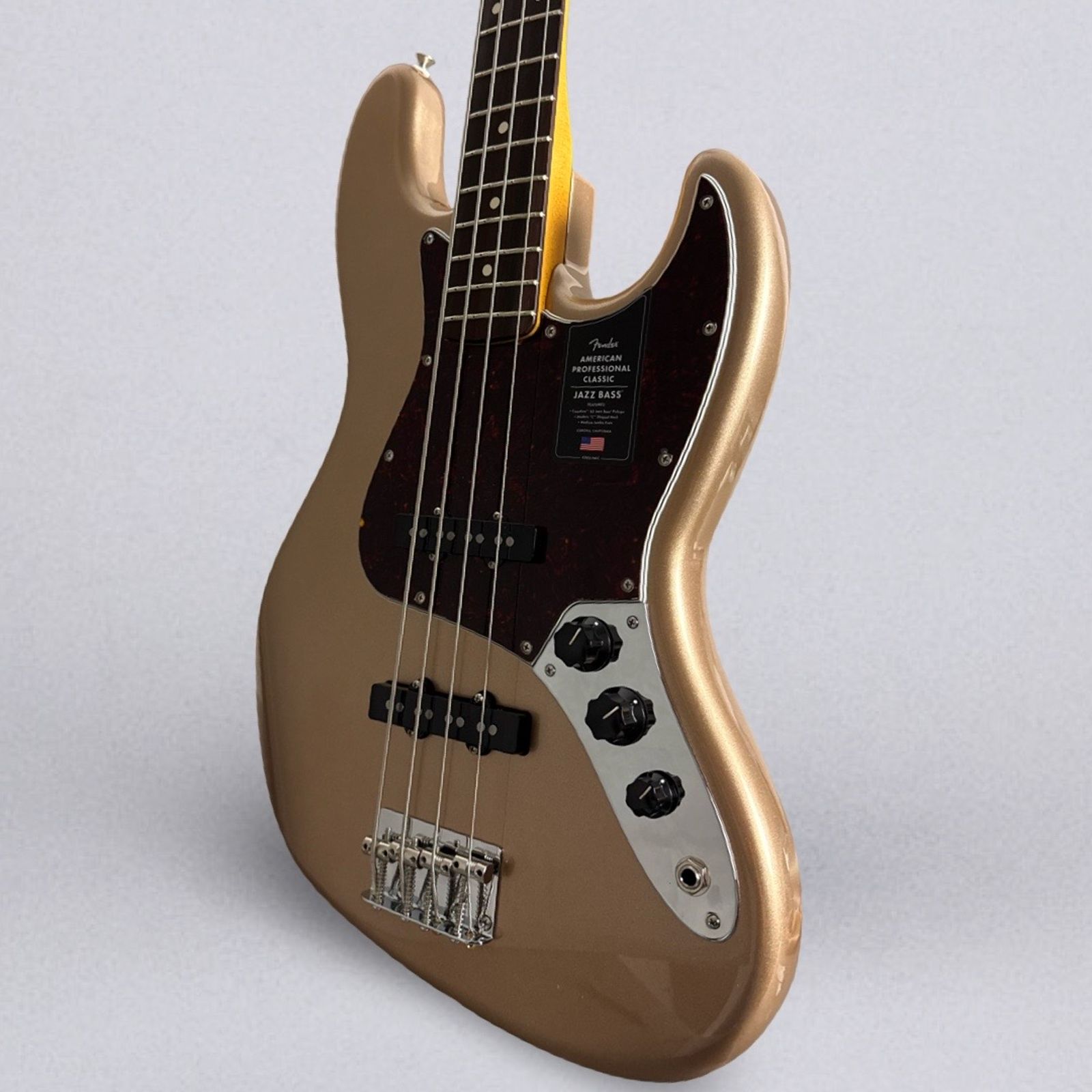 Fender American Professional Classic Jazz Bass 2026 - Faded Firemist Gold