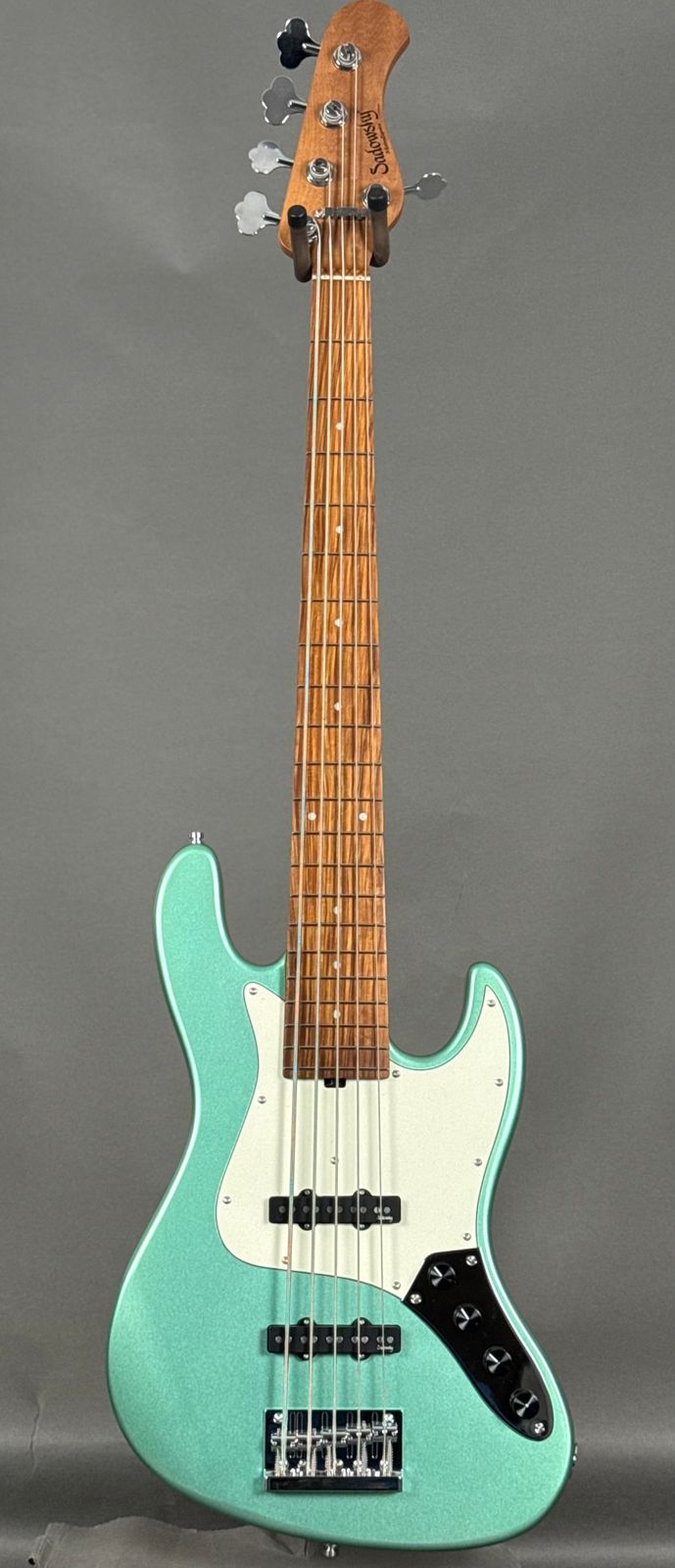 Sadowsky MetroExpress 5-String Vintage JJ - Sage Green Metallic